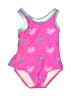 Wave Zone Hearts Pink One Piece Swimsuit 12-18 MO / 18 MO - photo 1