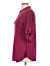 Unbranded Burgundy 3/4 Sleeve Blouse Size L - photo 5
