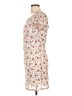 Forever 21 Floral Ivory Casual Dress Size L - photo 5