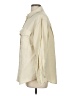 Zara Ivory 3/4 Sleeve Button-Down Shirt Size M - photo 5