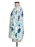 Chico's Paisley Blue Pullover Sweater Size Med (1) - photo 5