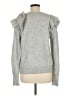 Ann Taylor LOFT Gray Pullover Sweater Size M - photo 2