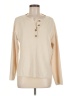Unbranded Ivory Long Sleeve Henley Size M - photo 1