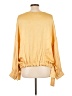Sally LaPointe Gold Long Sleeve Top Size L - photo 2