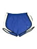 Nike 100% Polyester Color Block Blue Athletic Shorts Size S - photo 1