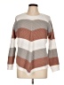 Unbranded 100% Acrylic Color Block Brown Pullover Sweater Size L - photo 1