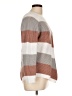 Unbranded 100% Acrylic Color Block Brown Pullover Sweater Size L - photo 4