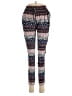 Red Queen Print Blue Casual Pants Size M - photo 1