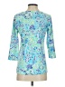 Lilly Pulitzer Blue 3/4 Sleeve Blouse Size S - photo 2