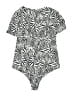 MANGOPOP Collection Silver Short Sleeve Blouse Size M - photo 2