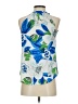 C&E Lifestyle Blue Sleeveless Blouse Size XS - photo 2