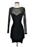 Windsor Solid Black Cocktail Dress Size S - photo 1