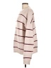 Lush Stripes Pink Pullover Sweater Size L - photo 5