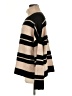 a loves a Stripes Tan Turtleneck Sweater Size M - photo 5