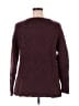 J.Jill Tweed Burgundy Pullover Sweater Size XL - photo 2