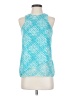 a.n.a. A New Approach 100% Polyester Teal Sleeveless Blouse Size XS - photo 1