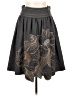Tibi 100% Wool Graphic Gray Wool Skirt Size 12 - photo 1