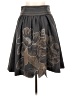 Tibi 100% Wool Graphic Gray Wool Skirt Size 12 - photo 2