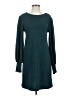 She + Sky Solid Teal Casual Dress Size S - photo 1
