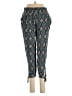 Apt. 9 100% Rayon Print Teal Casual Pants Size M - photo 1