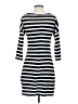 Express Stripes Black Casual Dress Size S - photo 2