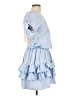 Peixoto Blue Casual Dress Size L - photo 4
