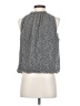 Max Studio 100% Polyester Gray Sleeveless Blouse Size S - photo 2