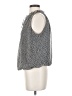 Max Studio 100% Polyester Gray Sleeveless Blouse Size S - photo 5