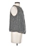 Max Studio 100% Polyester Gray Sleeveless Blouse Size S - photo 4