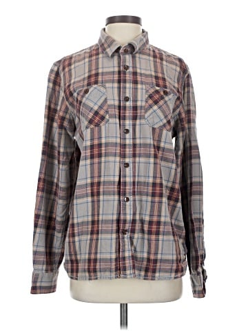 Vans Long Sleeve Button-Down Shirt (view 1)