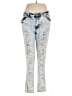 Ashley Stewart Print Blue Jeans Size 16 - photo 1