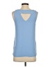 Versona 100% Polyester Blue Sleeveless Blouse Size XS - photo 2