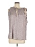 Parker Gray Sleeveless Blouse Size M - photo 1