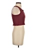 Bella Seamless Burgundy Tank Top Size S - photo 4