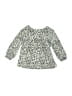 Splendid Animal Print Ivory 3/4 Sleeve Blouse Size 6-12 mo - photo 2