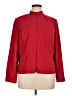 JM Collection Solid Red Jacket Size 14 - photo 1
