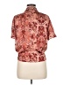 Eclair Brown Short Sleeve Blouse Size M (estimated) - photo 2