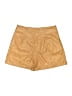 7 For All Mankind 100% Polyurethane Solid Tan Khaki Shorts Size L - photo 2