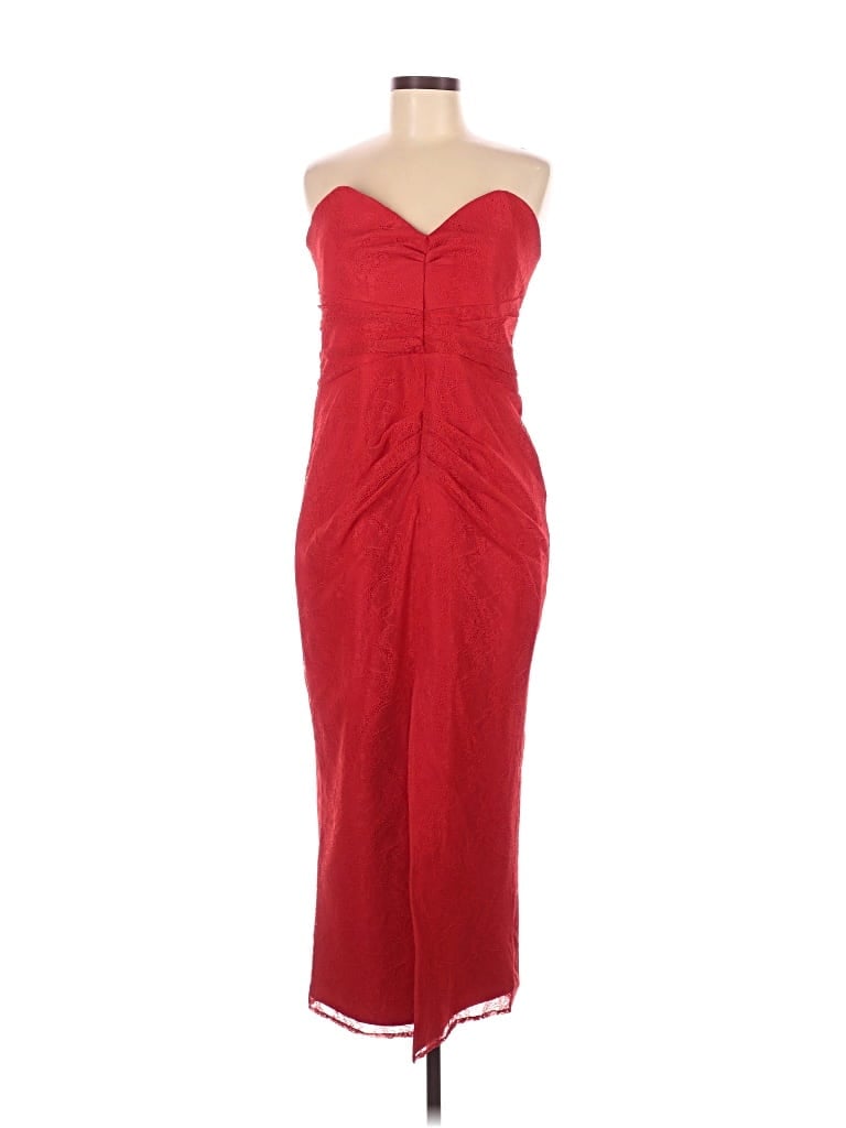 Pre-owned Lovers & Friends Cocktail Dress In Red