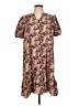 Shein Floral Brown Casual Dress Size L - photo 1