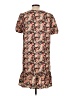 Shein Floral Brown Casual Dress Size L - photo 2