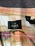 Redhead 100% Cotton Plaid Ivory Long Sleeve Button-Down Shirt Size S - photo 7