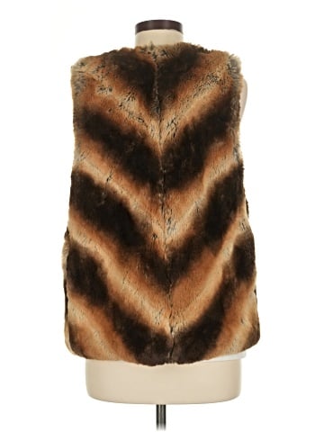 By Francine Faux Fur Vest (view 2)