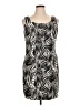 AGB Graphic Black Cocktail Dress Size 16 - photo 1
