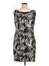 AGB Graphic Black Cocktail Dress Size 16 - photo 2