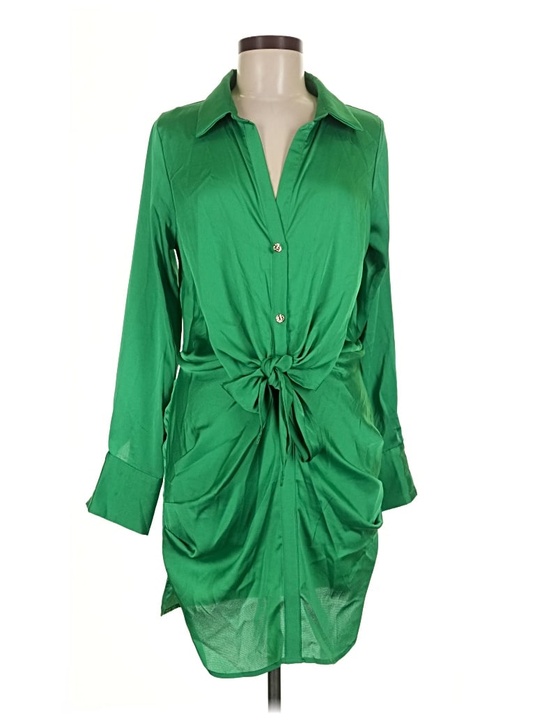 Pre-owned Mable Casual Dress In Green