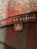 Sandra Darren Graphic Black Cocktail Dress Size 6 - photo 7