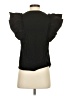 NATION LTD 100% Cotton Black Short Sleeve Top Size XS - photo 2