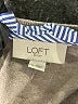 Ann Taylor LOFT Outlet 100% Cotton Tan Pullover Sweater Size M - photo 7
