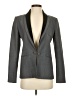 Theory 100% Polyester Gray Blazer Size 2 - photo 1